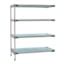 Metro MetroMax 4 Plastic Industrial Shelving Add-On Unit - 4 shelves