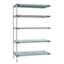 Metro MetroMax 4 Plastic Industrial Shelving Add-On Unit - 5 shelves