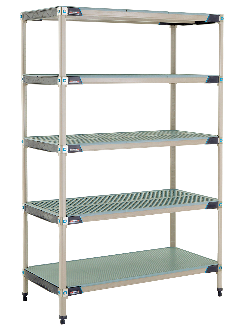 Metro MetroMax i Plastic Industrial 5-Shelf Starter Unit