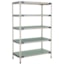 Metro MetroMax i Plastic Industrial 5-Shelf Starter Unit - 24x48in shelves