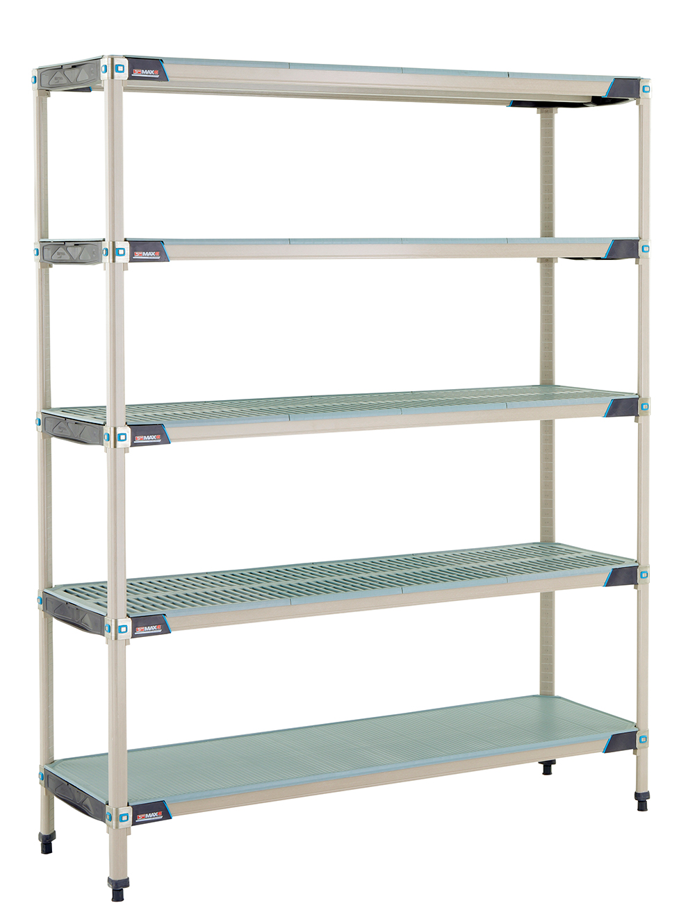 Metro MetroMax i Plastic Industrial 5-Shelf Starter Unit
