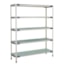 Metro MetroMax i Plastic Industrial 5-Shelf Starter Unit - 18x60in shelves