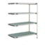 Metro MetroMax i Plastic Industrial Shelving Add-On Unit - 4 shelves