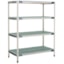 Metro MetroMax i 4 Shelf Plastic Industrial Shelving Starter Unit