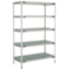 Metro MetroMax i 5 Shelf Plastic Industrial Shelving Starter Unit