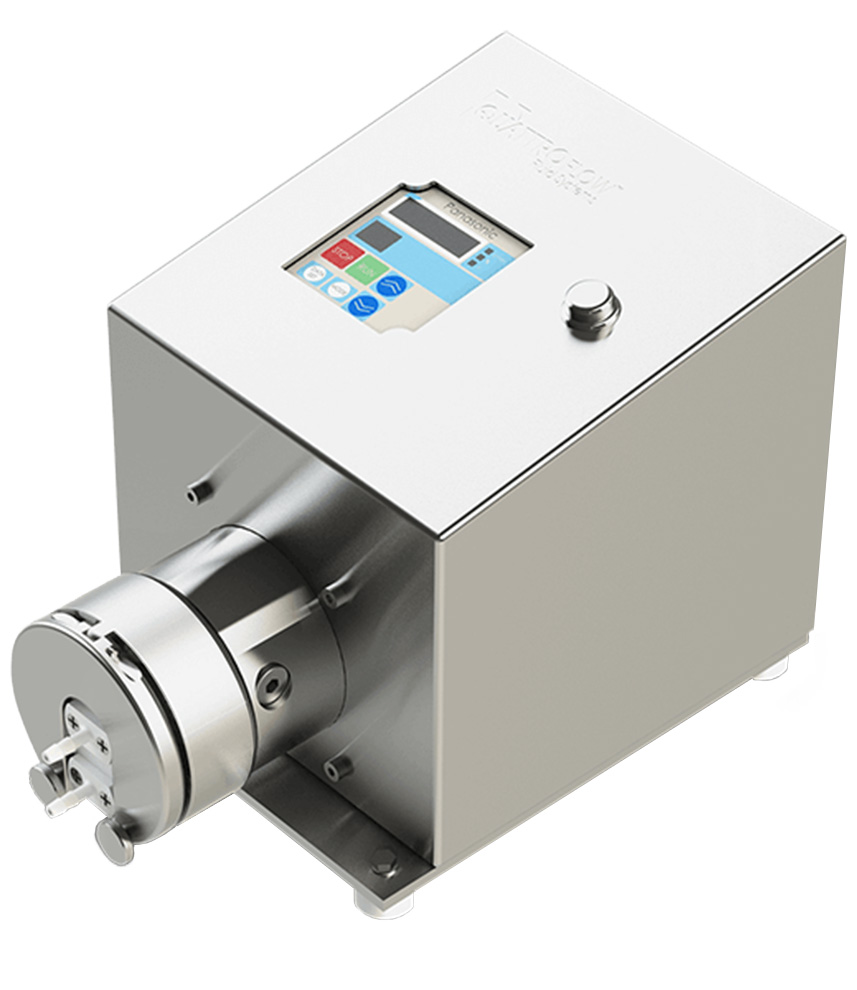 Quattroflow QF30SU Series 4-Piston Diaphragm Pump with Single-Use Chamber