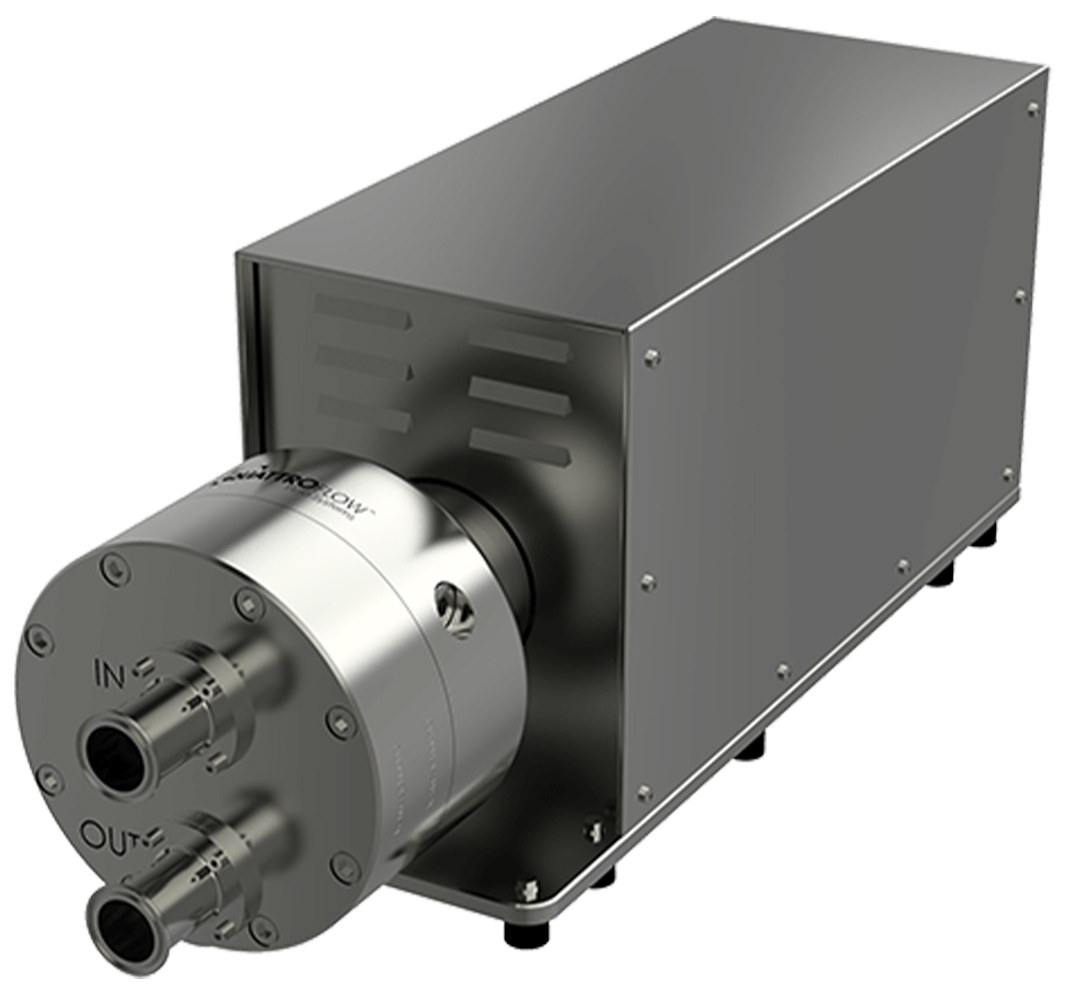 Quattroflow QF5k Series 4-Piston Diaphragm Pump with Multi-Use Chamber