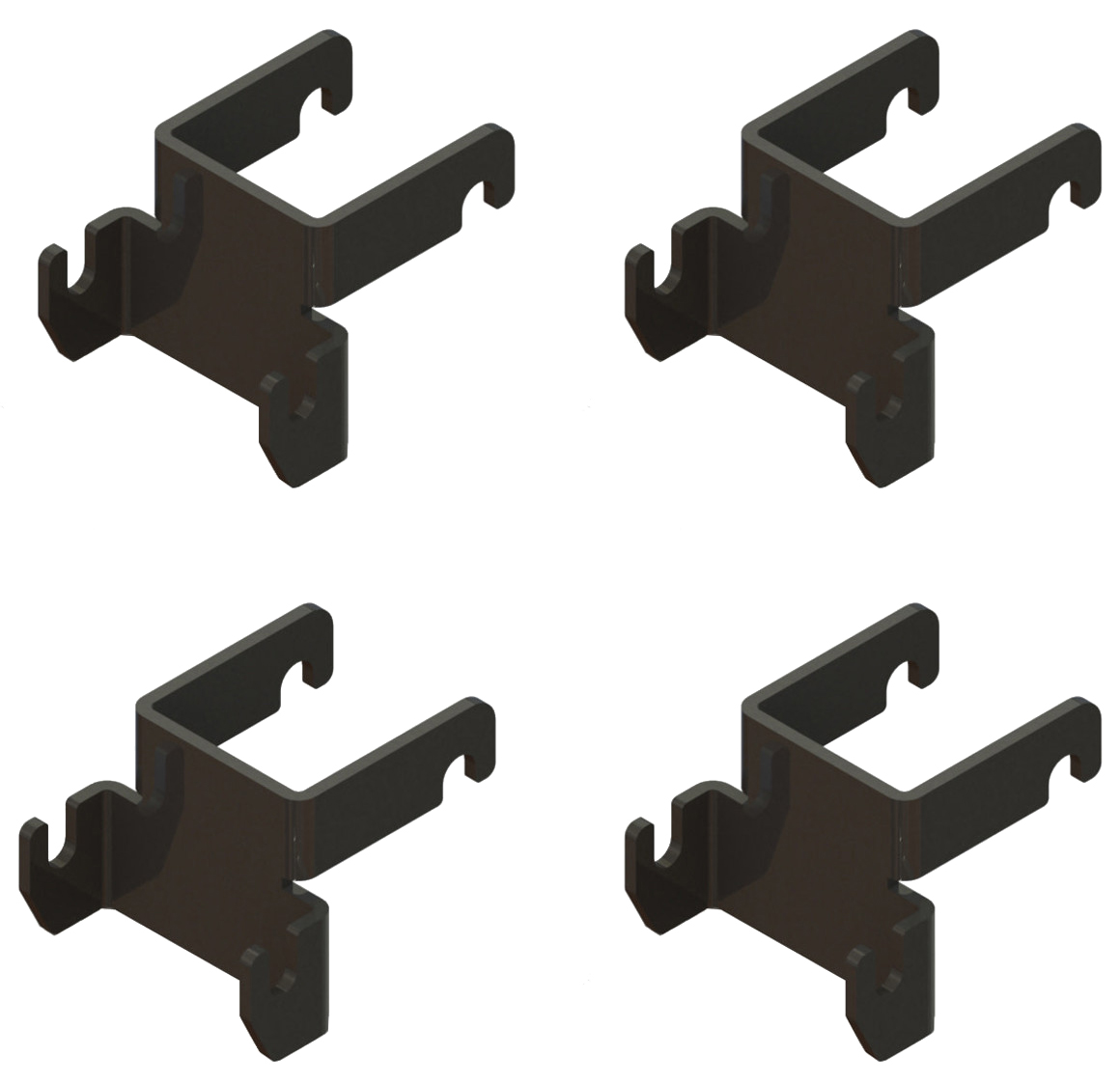 Metro SMR SmartLever Grid Bracket Attachment Hook Kit