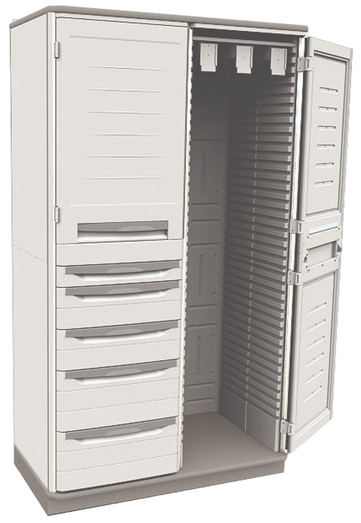 Metro SXRD72SCATH2 Starsys Stationary Catheter Storage Cabinet