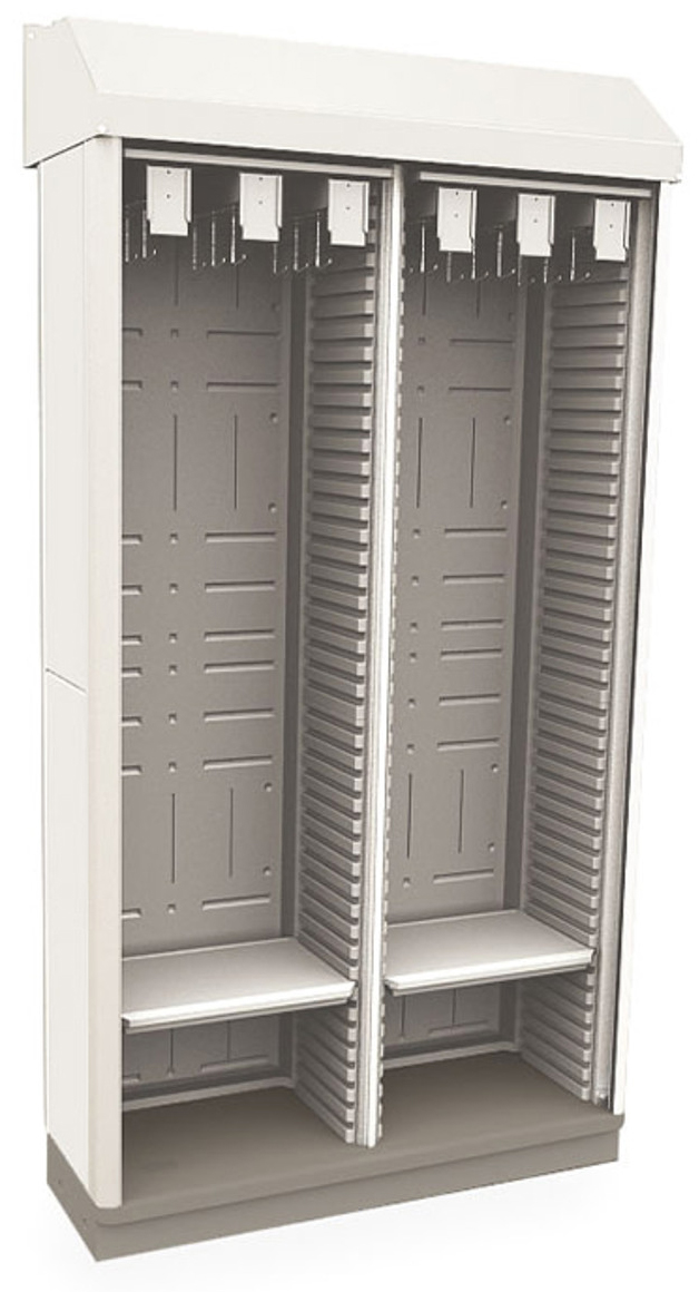 Metro Starsys Tambour Door Stationary Catheter Storage Cabinet
