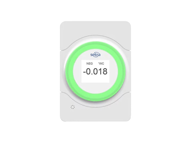 Setra Lite Room Pressure Indicator