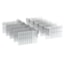 Metro Additional Long and Short Dividers for Flexline/Lifeline Drawer Tray Kit - Short, 3in drawers