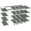 Metro Super Erecta Top-Track Overhead Track Shelving Complete Kit - Super Erecta Pro shelving