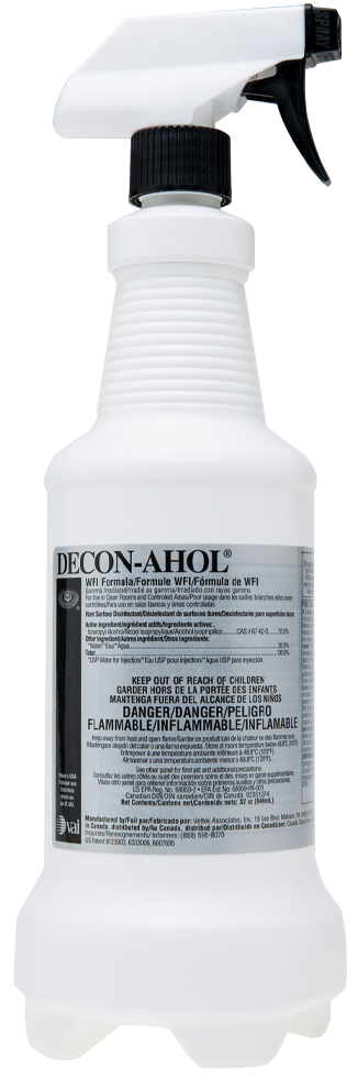 VAI DECON-AHOL WFI Formula Disinfectant