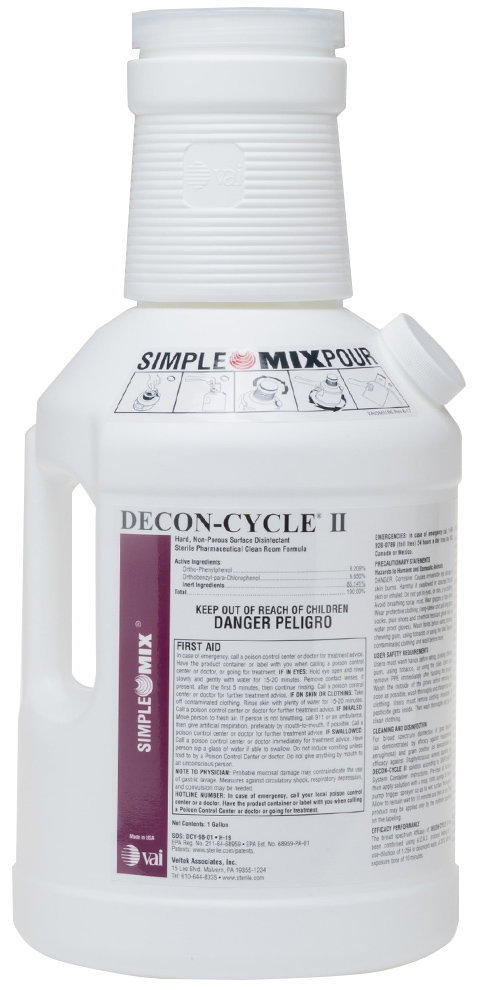 VAI DECON-CYCLE II Disinfectant