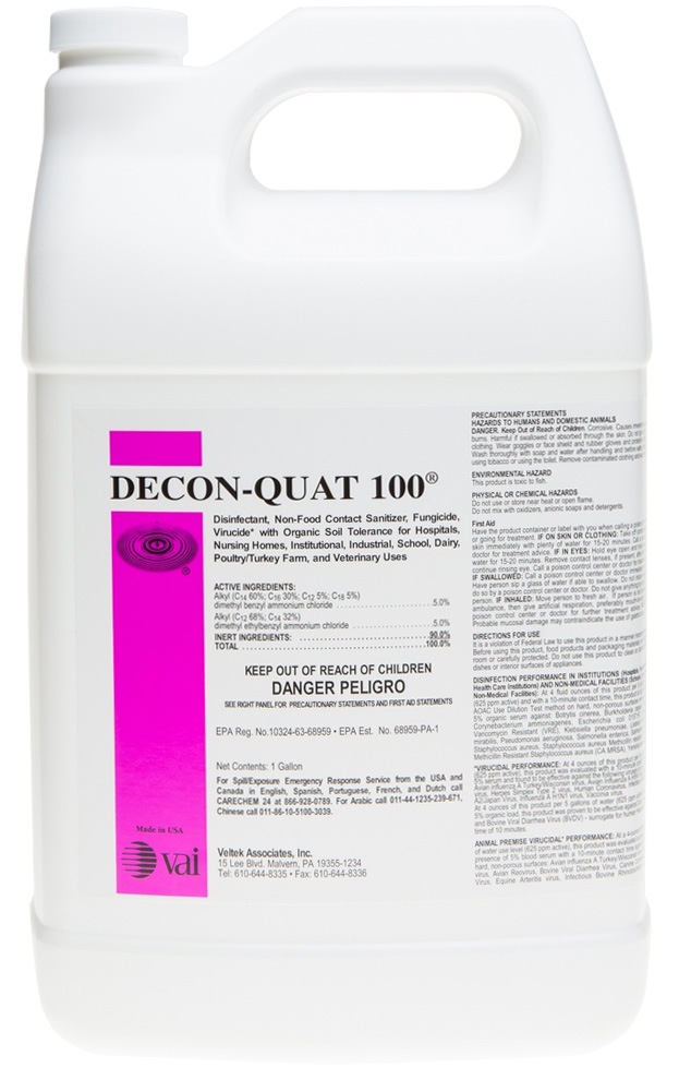VAI DECON-QUAT 100 Disinfectant