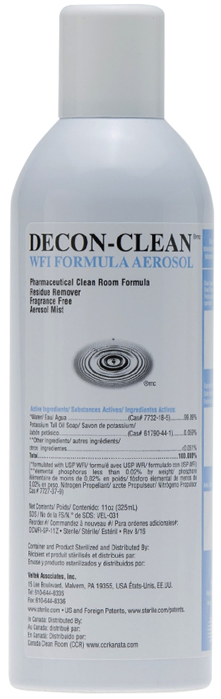 VAI DECON-CLEAN Residue Remover
