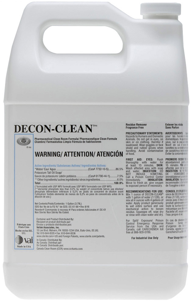 VAI DECON-CLEAN Residue Remover