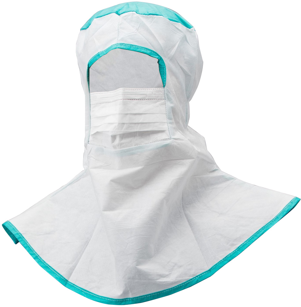 VAI MP Hood with Integrated Face Mask