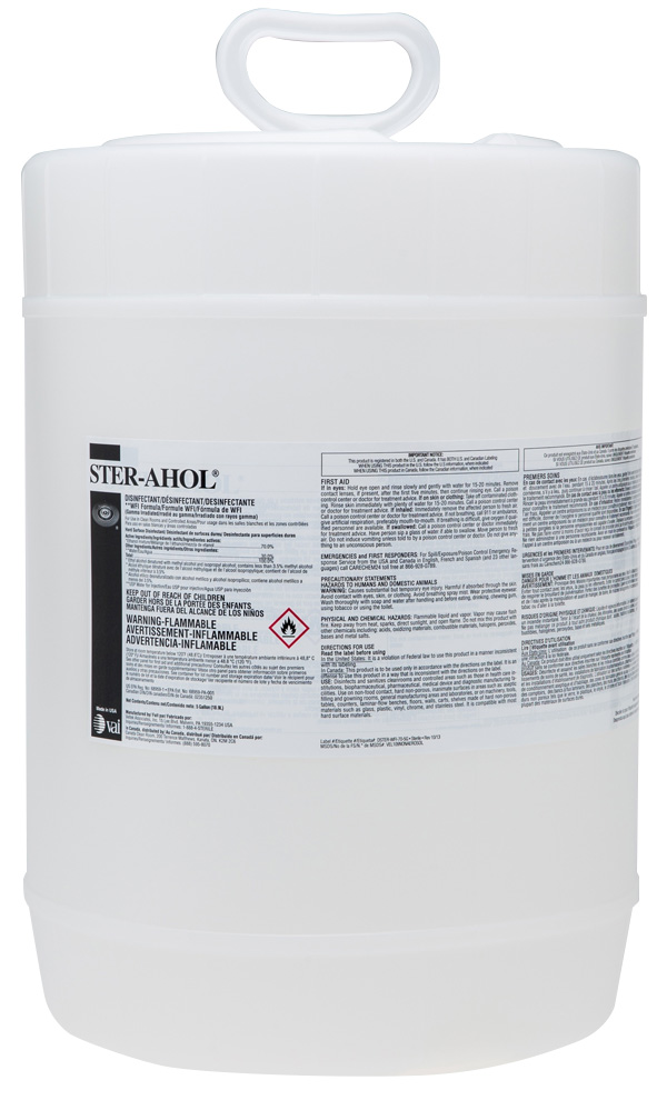 VAI STER-AHOL WFI Formula Disinfectant