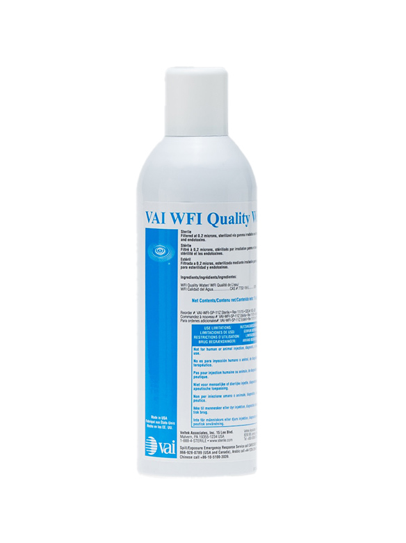 VAI WFI Quality Water