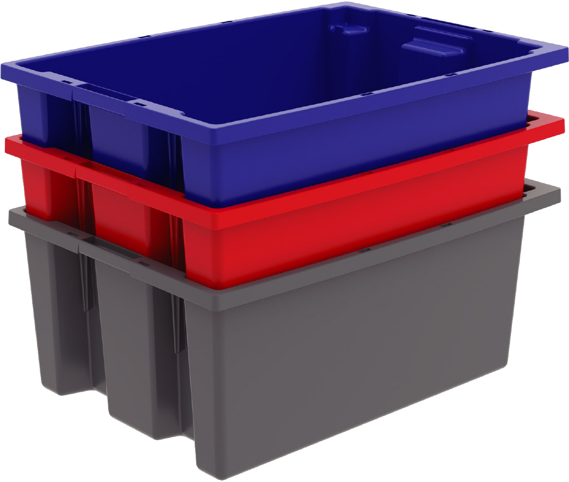 Akro-Mils Nest and Stack Tote