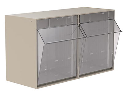 Akro-Mils TiltView Storage Bins