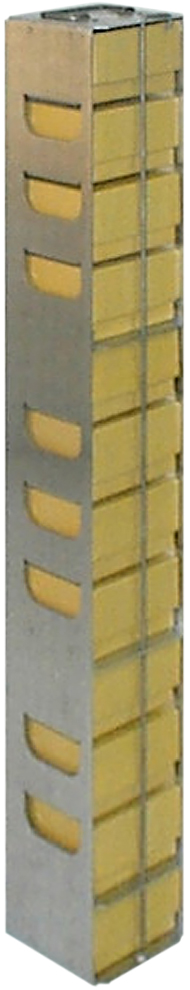 BioPharm World Vertical Aluminum Freezer Rack