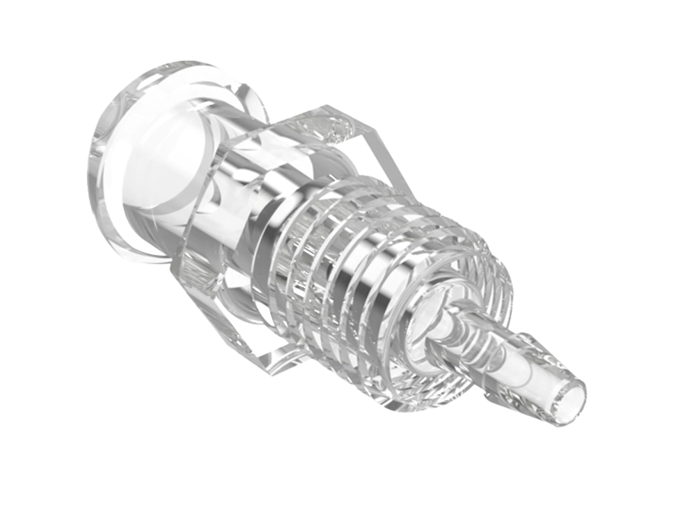 Eldon James Female Luer Panel Mount