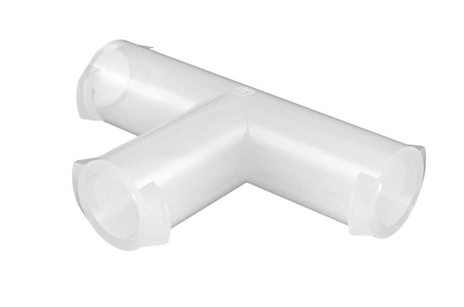 Eldon James Female Luer Lug Thread Tee