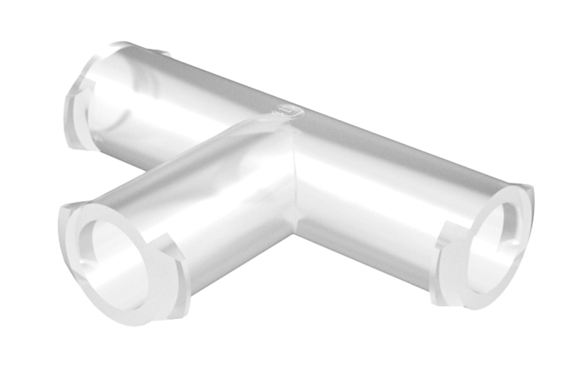 Eldon James Female Luer Lug Thread Tee