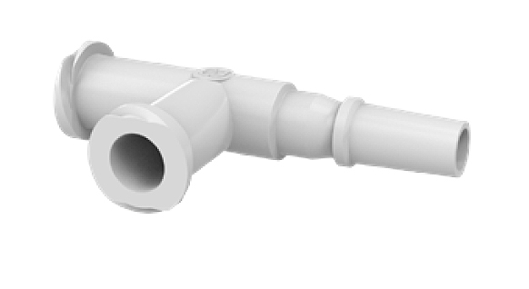 Eldon James Luer Female Tee to Male Rotating Luer Lock