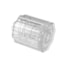 Eldon James Male Luer Lock Plug and Nut Assembly (in natural polypropylene)