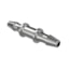 Eldon James Straight Coupler (in 1/8in Stainless Steel)