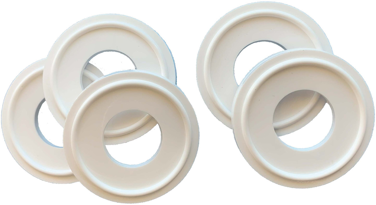 Fluid Path Products Metal Detectable Flanged Tri-Clamp Gasket