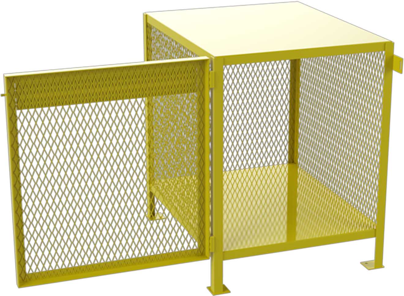 Jamco Products Model CA Vertical Cylinder Storage Cabinet