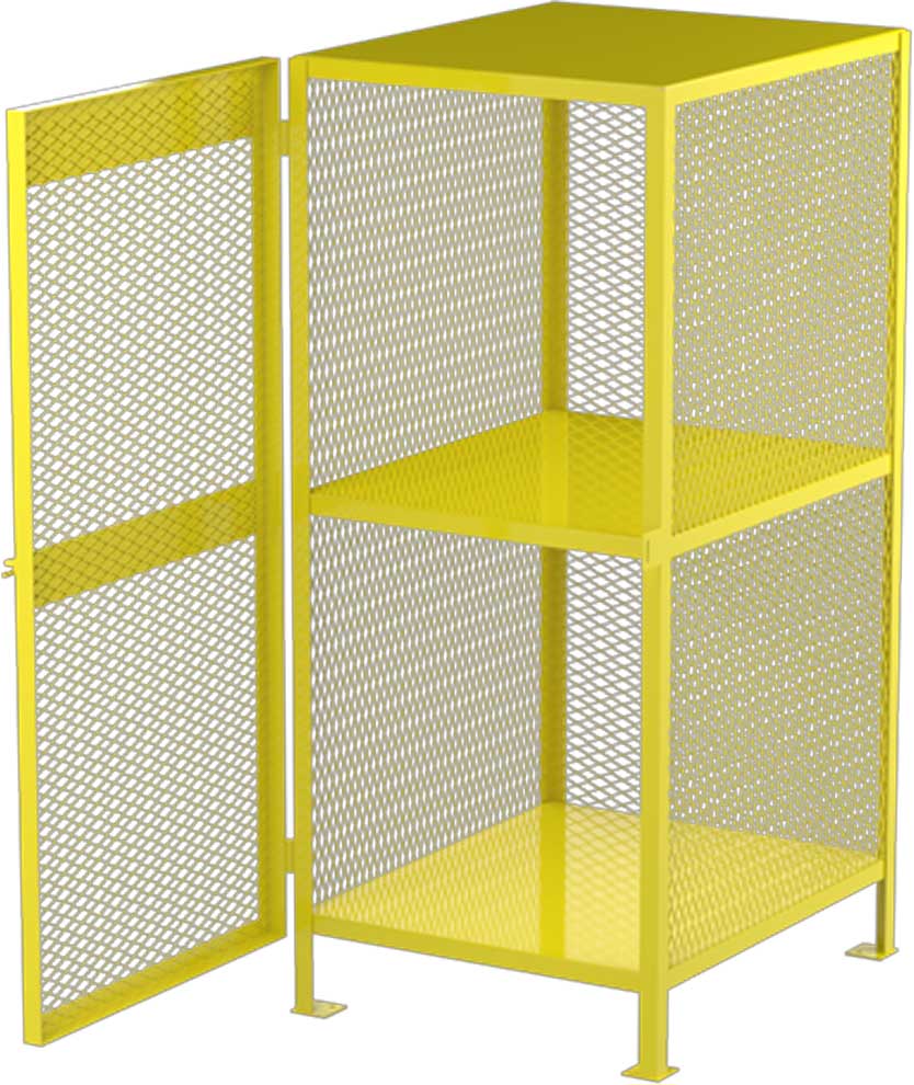 Jamco Products Model CA Vertical Cylinder Storage Cabinet
