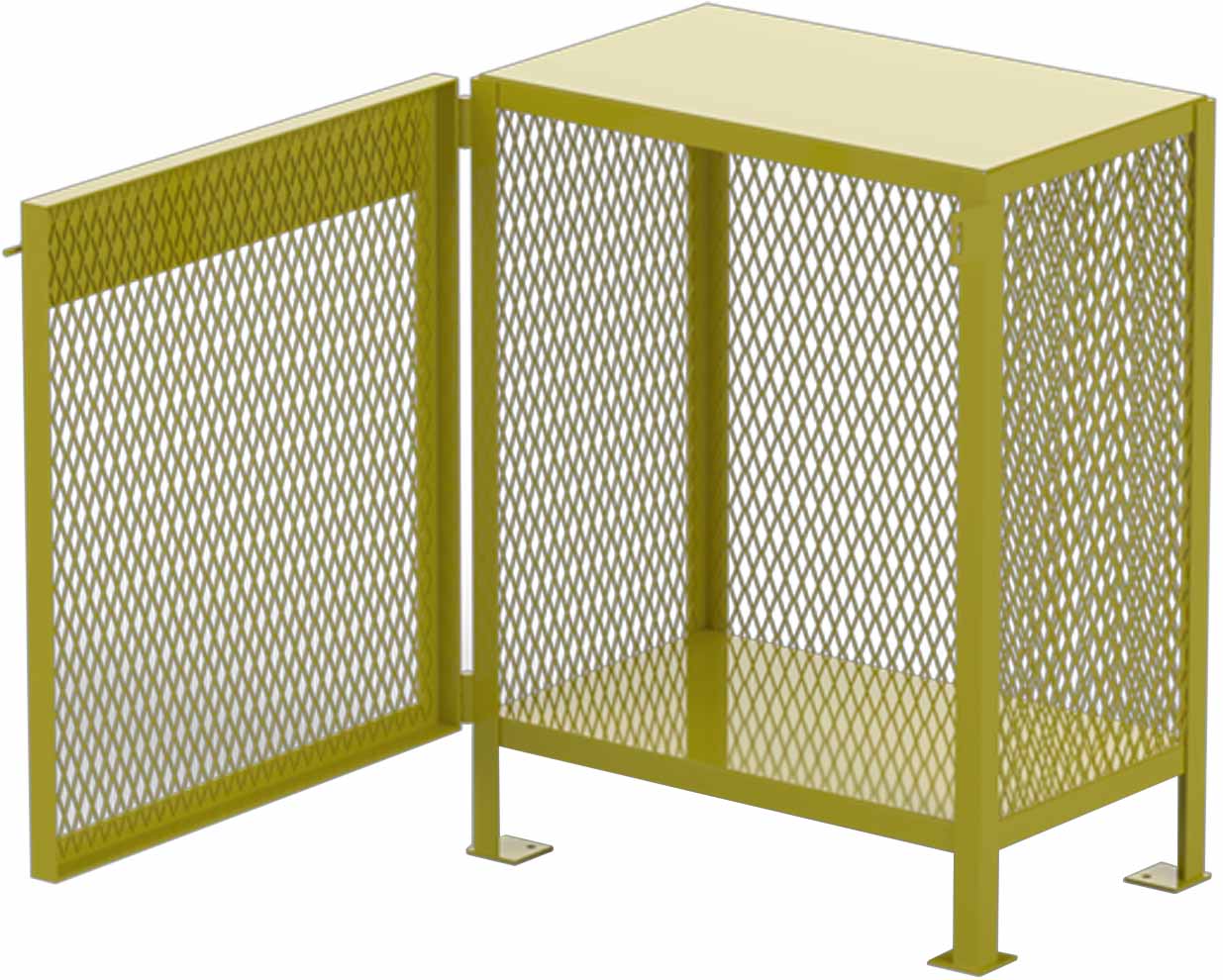 Jamco Products Model CW Vertical Cylinder Storage Cabinet