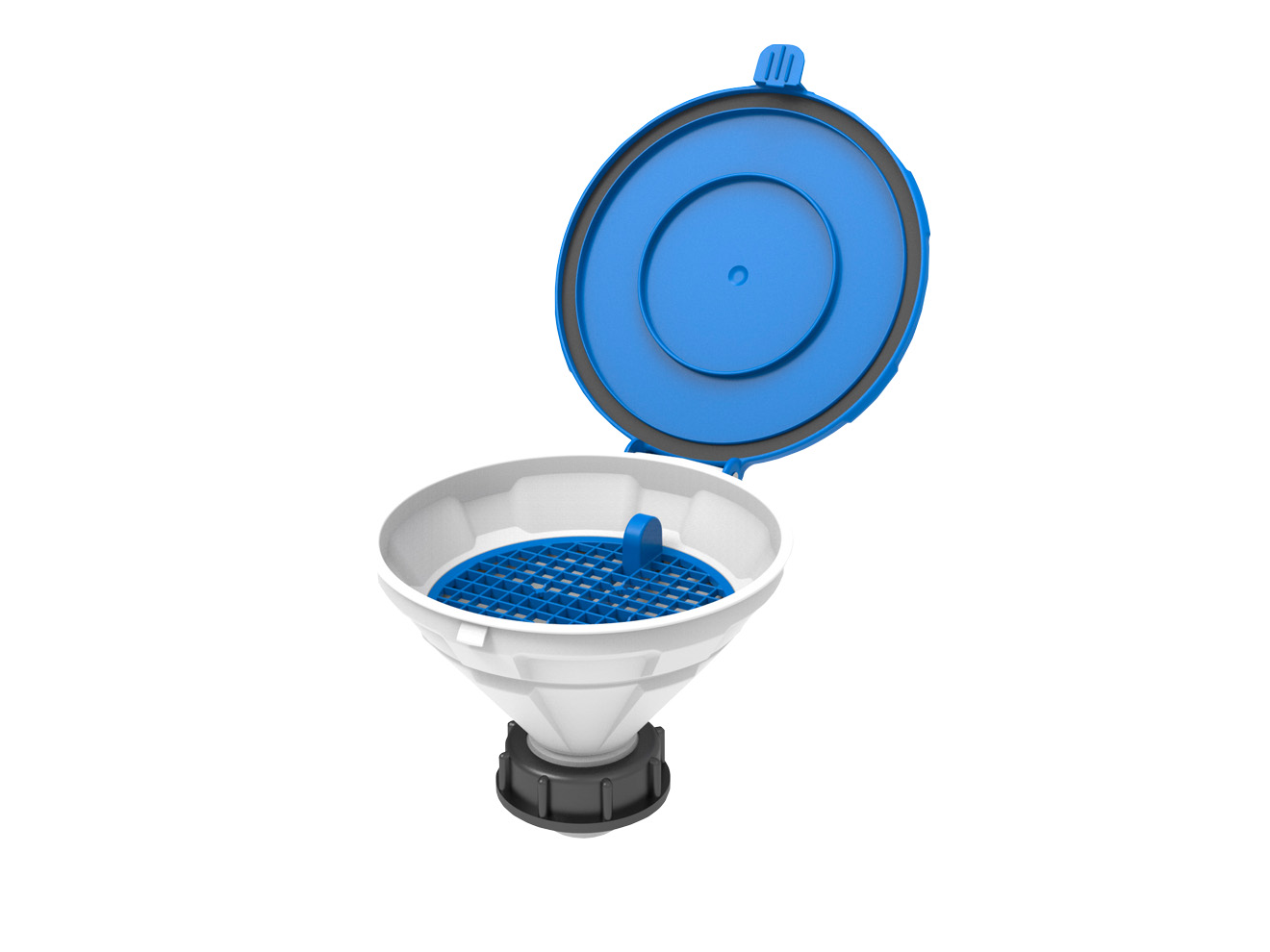 SCAT Lab Safety S55 MARCO Safety Funnel with Hinged Lid