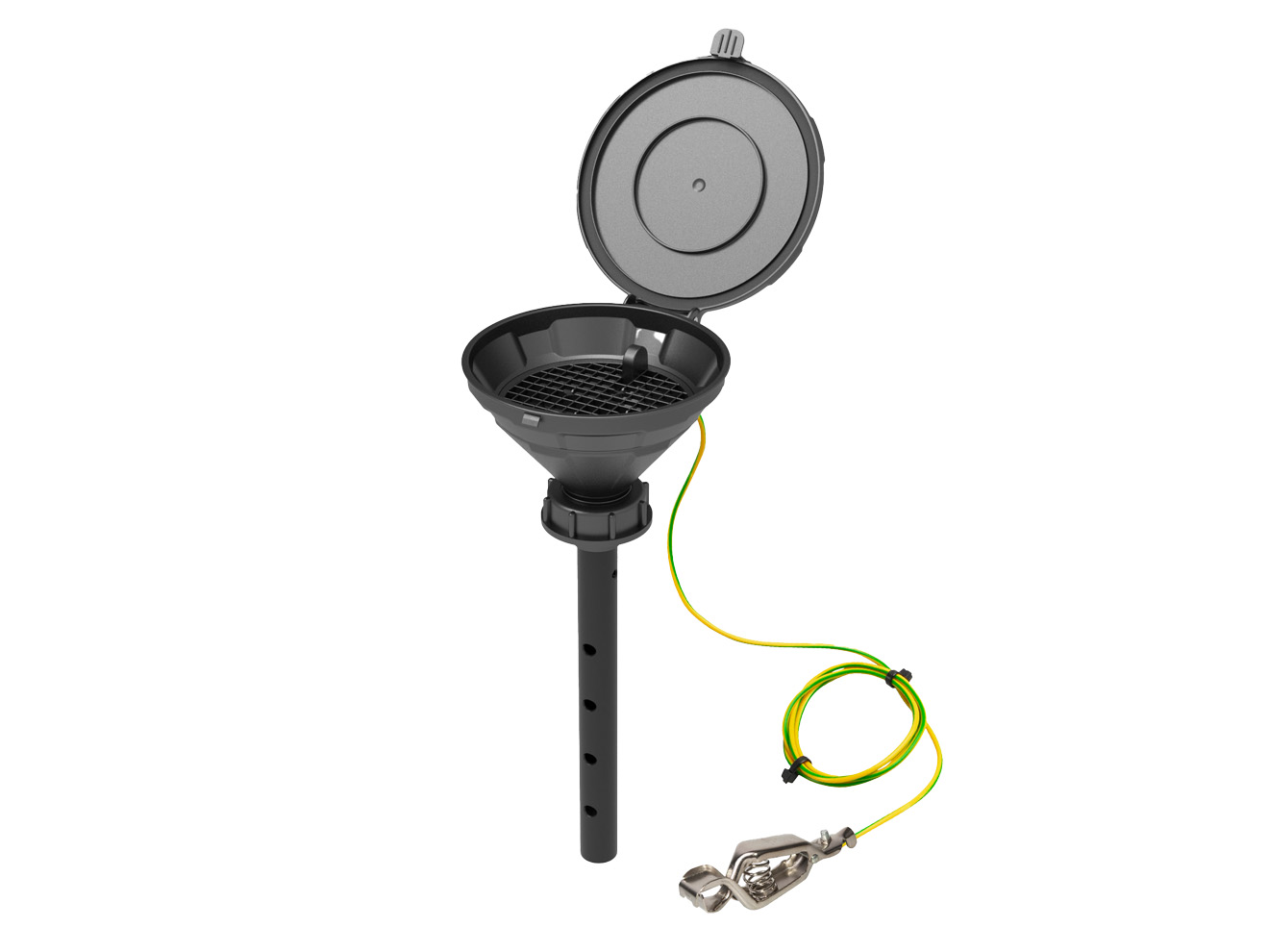 SCAT Lab Safety S55 MARCO Safety Funnel with Hinged Lid