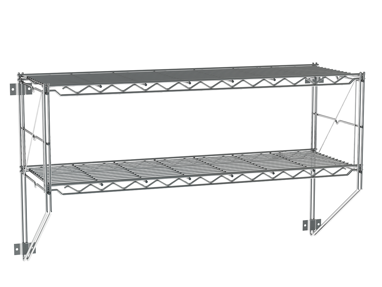 Metro Erecta 2-Shelf Wall Kit