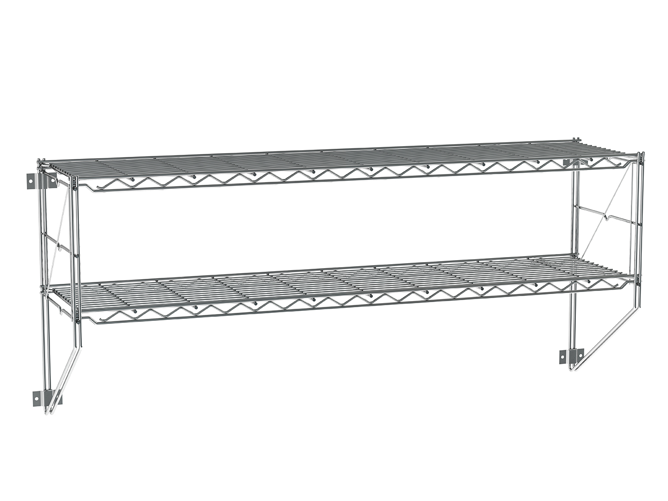 Metro Erecta 2-Shelf Wall Kit