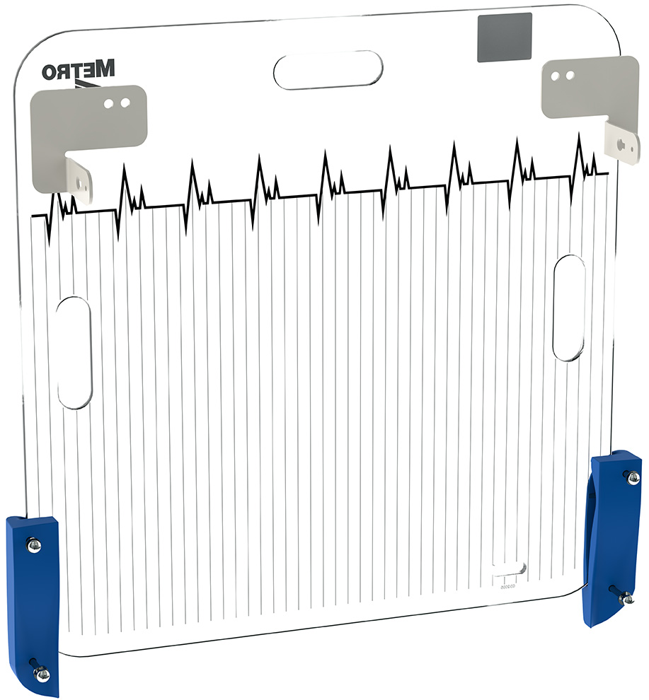 Metro FL309-21 Flexline Backboard with Rear Assembly Kit