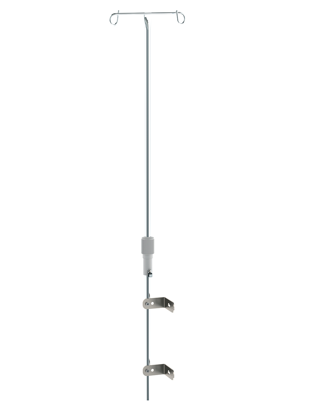 Metro Flexline / Lifeline FL315 2-Hook IV Pole with Cart Mount
