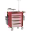Metro LECCRP2 Lifeline Crash Cart (Red)