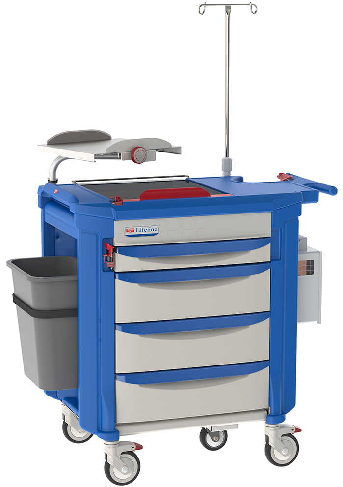 Metro LECCRP2 Lifeline Crash Cart