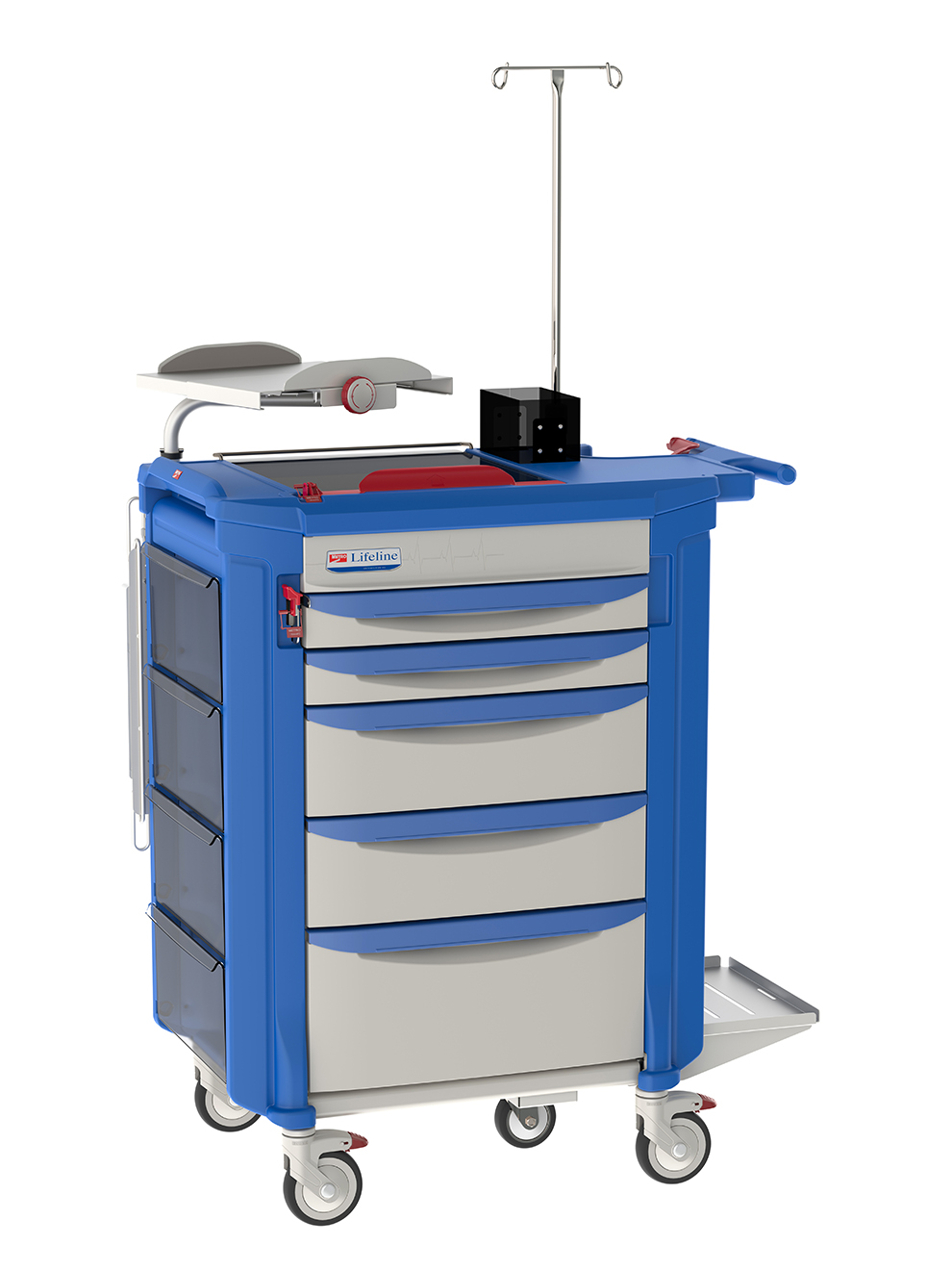 Metro LECCRP7 Lifeline Crash Cart