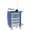 Metro LECCRP7 Lifeline Crash Cart - blue