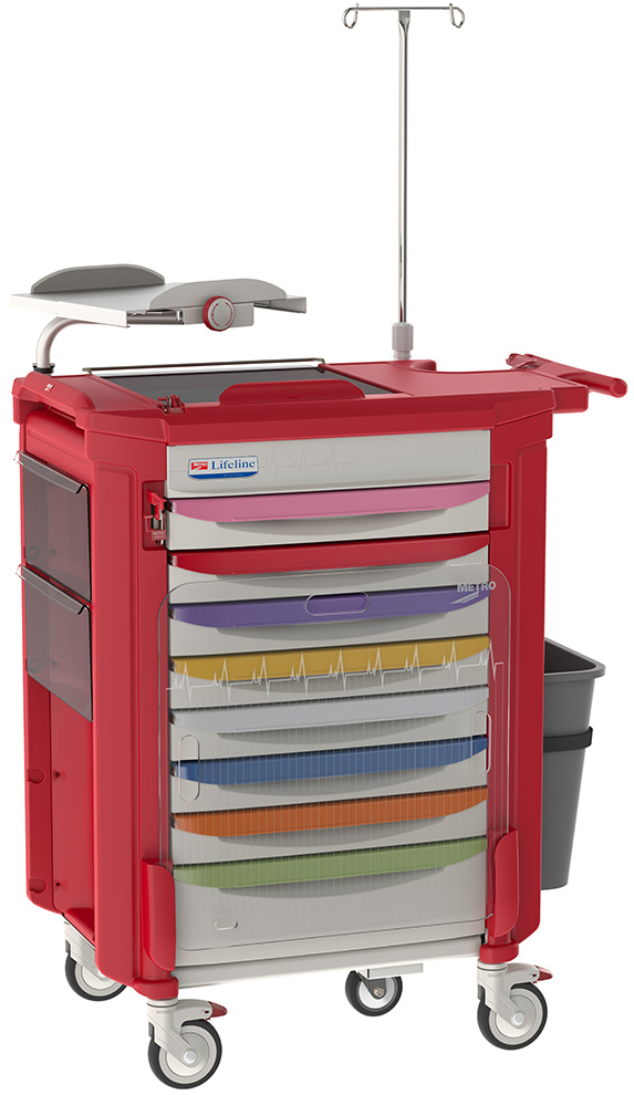 Metro LECPEDS1 Lifeline Pediatric Crash Cart