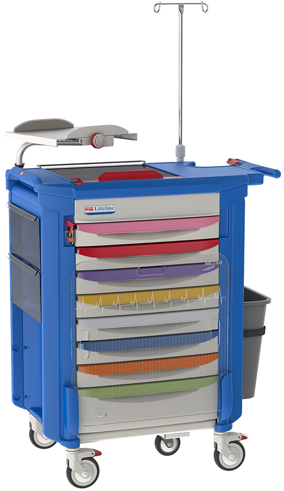 Metro LECPEDS1 Lifeline Pediatric Crash Cart